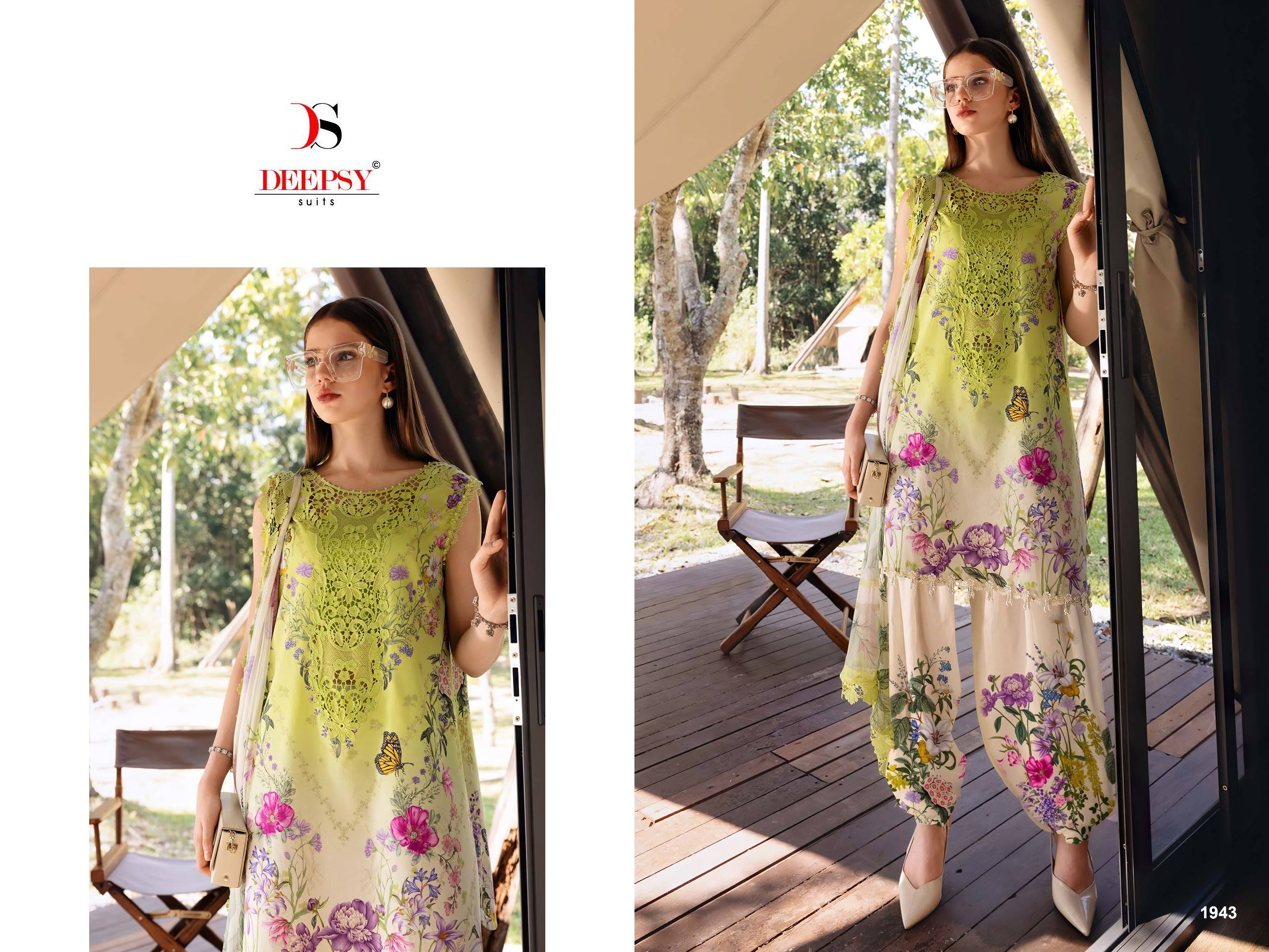 MARIA B. Mprint-6 Nx by DEEPSY SUITS Beautiful Pakistani Suits Colorful Stylish Fancy Ethnic Wear Cotton Dresses At Wholesale